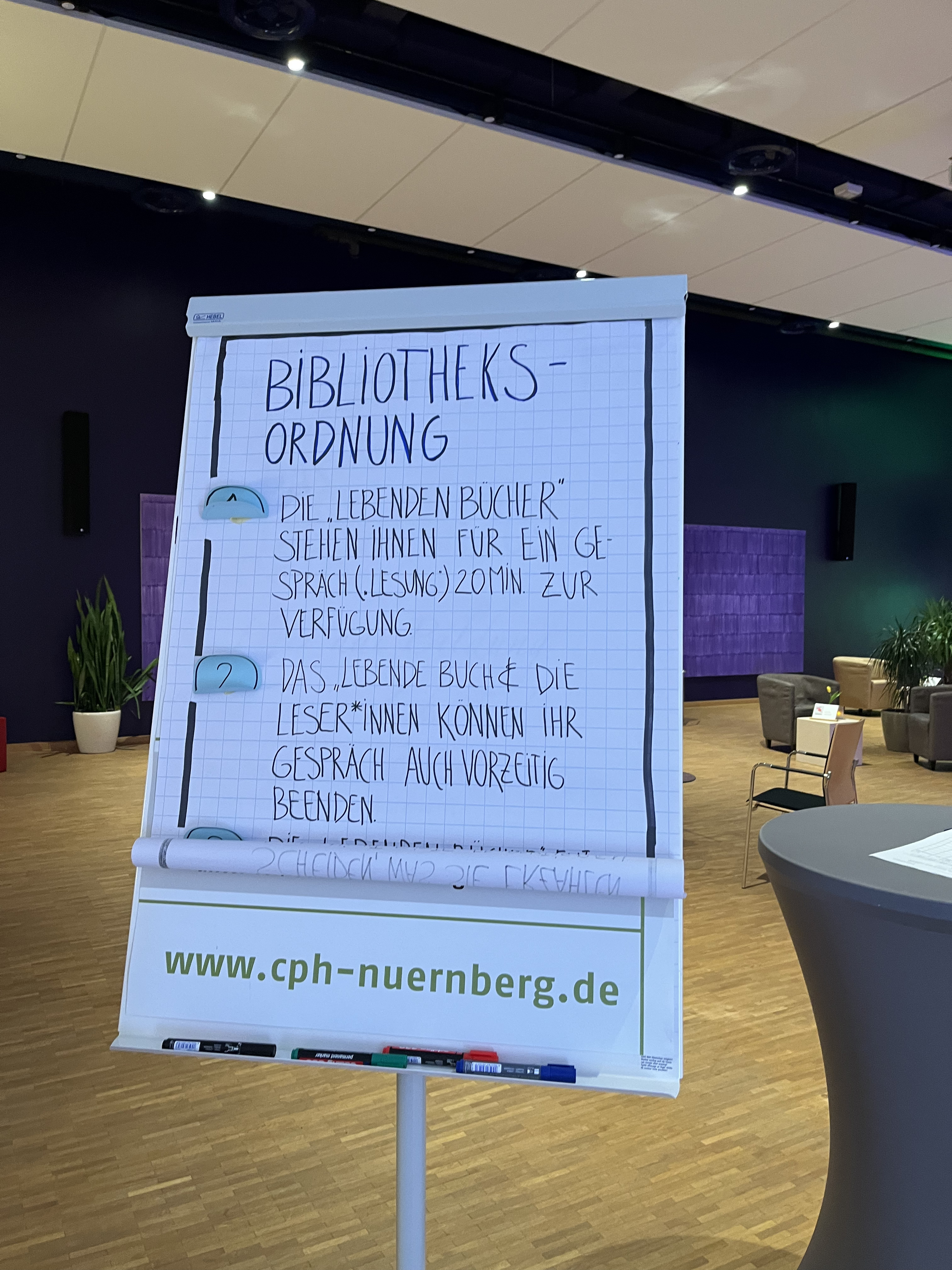 Lebendige Bibliothek im Caritas Pirckheimer Haus