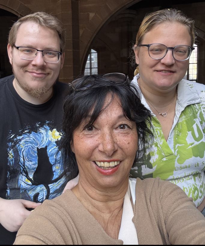 Ehrenamtliche vor Ort